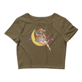 V2 Lunar Fae Crop Top Featuring Original Artwork by A Sage's Creations
