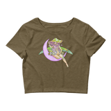 V7 Lunar Fae Crop Top Featuring Original Artwork by A Sage's Creations