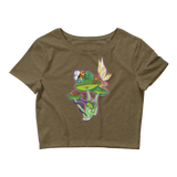 Natures Aura Crop Top Featuring Original Artwork By Shauna Nikles
