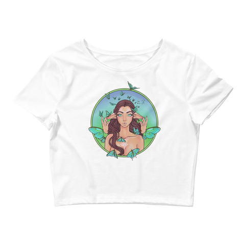 V2 Channeling Crop Top Featuring Original Artwork by A Sage's Creations