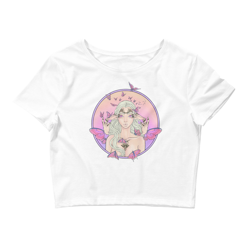 V4 Channeling Crop Top Featuring Original Artwork by A Sage's Creations