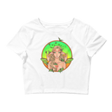 V8 Channeling Crop Top Featuring Original Artwork by A Sage's Creations