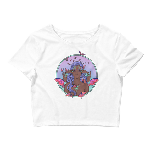V10 Channeling Crop Top Featuring Original Artwork by A Sage's Creations