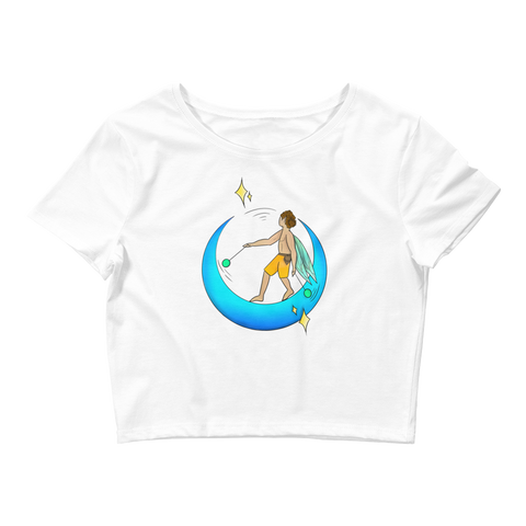 Moondust Flow Fairy Crop Top Featuring Original Artwork By Shauna Nikles