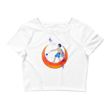 V5 Moondust Flow Fairy Crop Top Featuring Original Artwork By Shauna Nikles