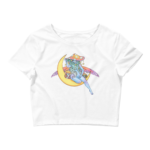 Lunar Faerie Crop Top Featuring Original Artwork by A Sage's Creations
