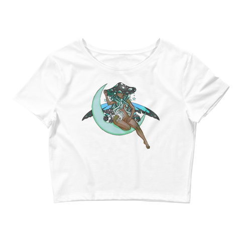 V4 Lunar Fae Crop Top Featuring Original Artwork by A Sage's Creations