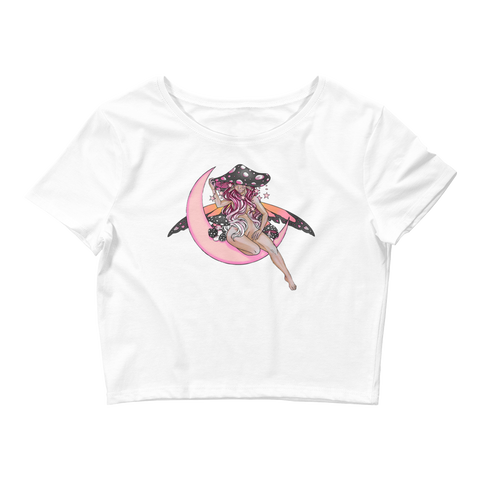 V5 Lunar Fae Crop Top Featuring Original Artwork by A Sage's Creations