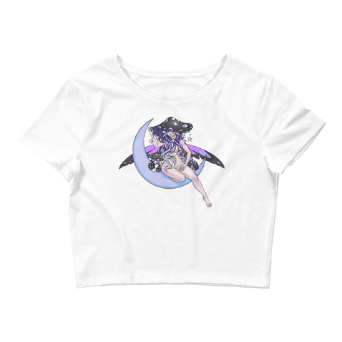 V6 Lunar Fae Crop Top Featuring Original Artwork by A Sage's Creations