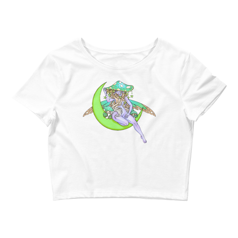 V9 Lunar Fae Crop Top Featuring Original Artwork by A Sage's Creations