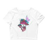 V3 Natures Aura Crop Top Featuring Original Artwork By Shauna Nikles
