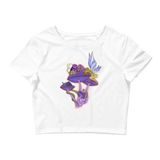 V4 Natures Aura Crop Top Featuring Original Artwork By Shauna Nikles