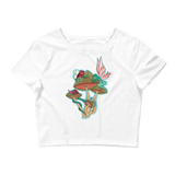 V5 Natures Aura Crop Top Featuring Original Artwork By Shauna Nikles