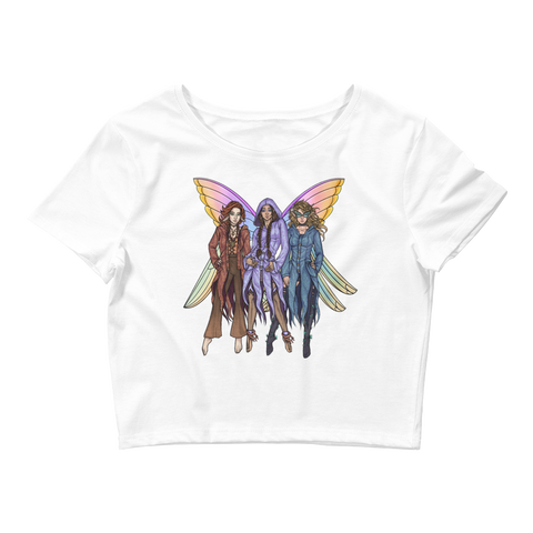 Charlie's Fae Crop Top Featuring Original Artwork by A Sage's Creations