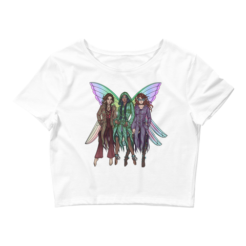 V3 Charlie's Fae Crop Top Featuring Original Artwork by A Sage's Creations
