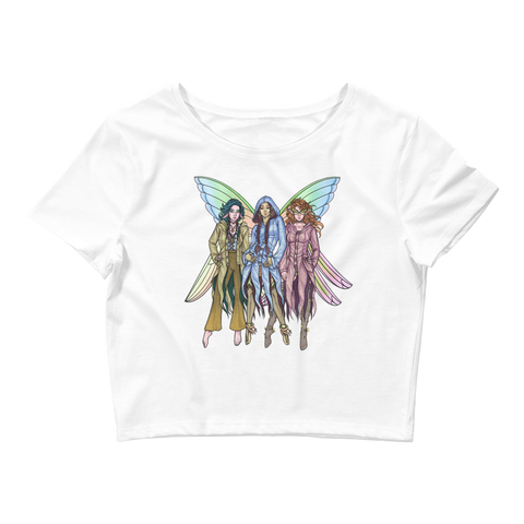 V5 Charlie's Fae Crop Top Featuring Original Artwork by A Sage's Creations