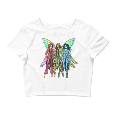 V6 Charlie's Fae Crop Top Featuring Original Artwork by A Sage's Creations