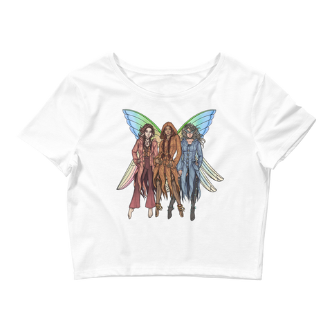 V7 Charlie's Fae Crop Top Featuring Original Artwork by A Sage's Creations
