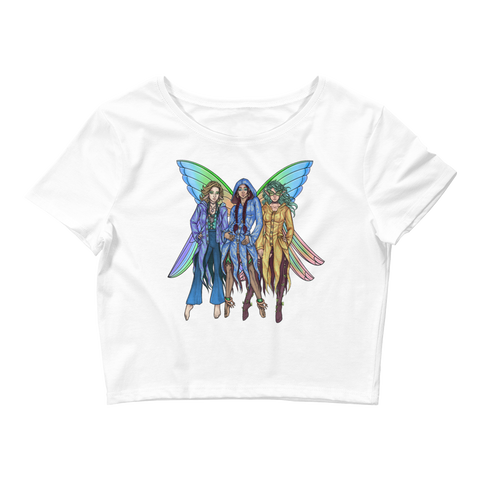V9 Charlie's Fae Crop Top Featuring Original Artwork by A Sage's Creations
